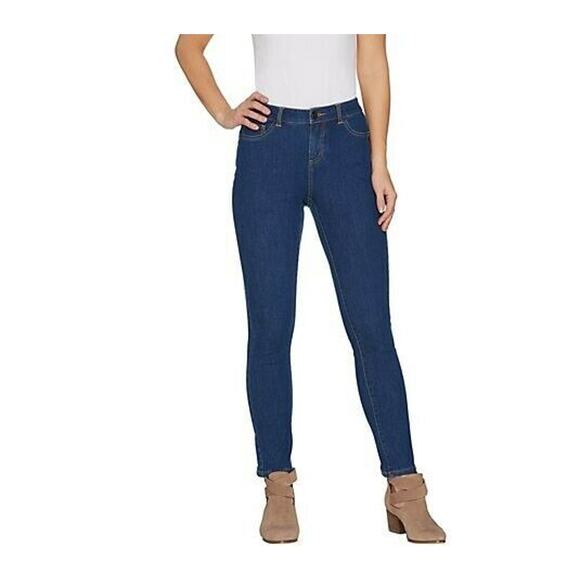 G.I.L.I. Women’s Denim Jeggings Sz 2 Blue Medium Wash Regular Dual Stretch NWOT - Picture 1 of 5